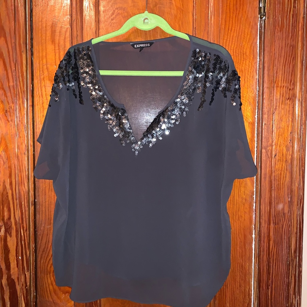 Sequin Blouse